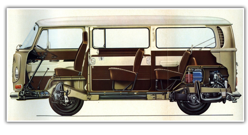Illustration for article titled This Volkswagen Bus Isn't Going To Let Something As Stupid As Total Destruction Stop It